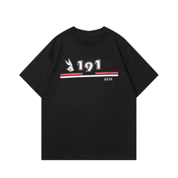 designer men's t-shirt black and white color 100% cotton comfortable fashion casual little rabbit alphabet print men's and women&#, White;black
designer men's t-shirt black and white color 100% cotton comfortable fashion casual little rabbit alphabet print men's and women&#, White;black