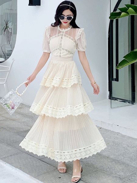 casual dresses hma arrival beige lace long dress high qulity luxury design runway dress short sleeve ruffle summer dresses vestidos 230425, Black;gray
casual dresses hma arrival beige lace long dress high qulity luxury design runway dress short sleeve ruffle summer dresses vestidos 230425, Black;gray