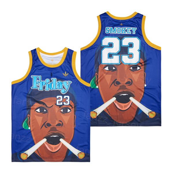 movie friday jersey 23 smokey film basketball retro pullover breathable high school college hiphop pure cotton sport team blue retire shirt, Black
movie friday jersey 23 smokey film basketball retro pullover breathable high school college hiphop pure cotton sport team blue retire shirt, Black