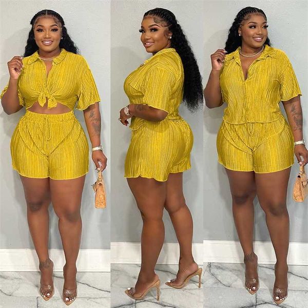 women clothing designer tracksuit 2023 summer fashion pleated fabric casual shorts short sleeve two piece set 8 colours, White
women clothing designer tracksuit 2023 summer fashion pleated fabric casual shorts short sleeve two piece set 8 colours, White