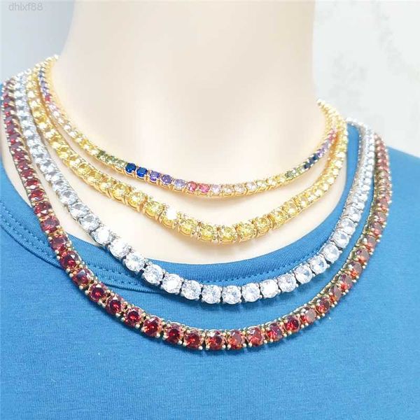 3mm 18" 20" 22" 24" gold silver plated rainbow color cubic zircon diamond tennis chain necklace
3mm 18" 20" 22" 24" gold silver plated rainbow color cubic zircon diamond tennis chain necklace