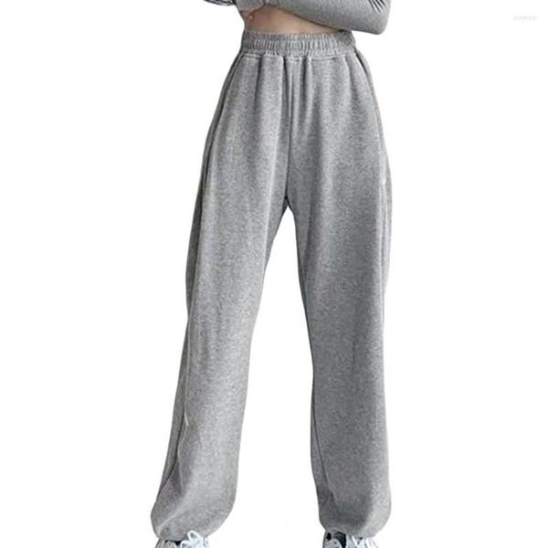 Women's Pants Elastic Waistband Drawstring Pockets Ankle Banded Women Sweatpants Autumn Winter Straight Wide Leg High Waist Jogger, Black
Women's Pants Elastic Waistband Drawstring Pockets Ankle Banded Women Sweatpants Autumn Winter Straight Wide Leg High Waist Jogger, Black