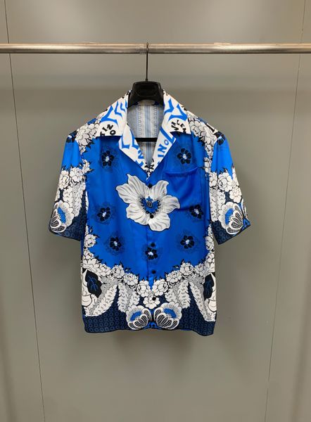 highquality designer shirt fashion flower print design us size loose version of the brand mens casual short sleeved shirt, White;black
highquality designer shirt fashion flower print design us size loose version of the brand mens casual short sleeved shirt, White;black