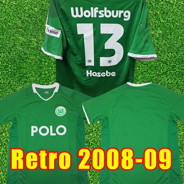 08 09 wolfsburg retro soccer jerseys champion 2008 2009 roussillon steffen weghorst klaus guilavogui baku men football shirt, Black;yellow
08 09 wolfsburg retro soccer jerseys champion 2008 2009 roussillon steffen weghorst klaus guilavogui baku men football shirt, Black;yellow