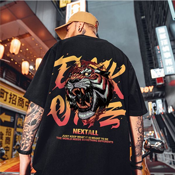 men's t-shirts men's roaring tiger print t-shirt plus size street t-shirt short sleeve casual summer harajuku fashion men's y, White;black
men's t-shirts men's roaring tiger print t-shirt plus size street t-shirt short sleeve casual summer harajuku fashion men's y, White;black