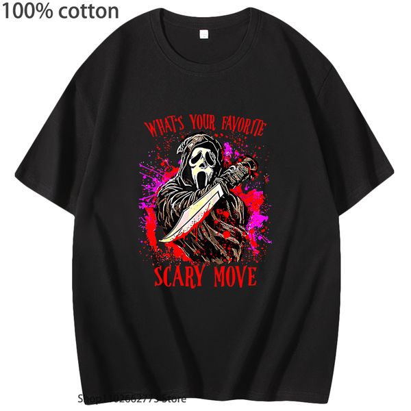 women's t-shirt dream vi men's ghost face shirt what's your favorite horror movie t-shirt 100% cotton t-shirt summer o-neck y, White
women's t-shirt dream vi men's ghost face shirt what's your favorite horror movie t-shirt 100% cotton t-shirt summer o-neck y, White