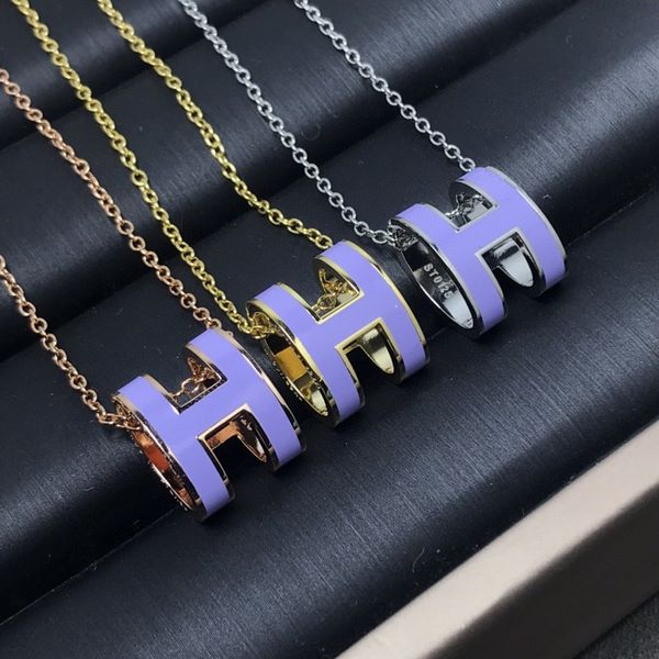 designer classic luxury h pendant necklace for women 18k gold monogram necklace design jewelry non-fading low allergy female ladies, Silver
designer classic luxury h pendant necklace for women 18k gold monogram necklace design jewelry non-fading low allergy female ladies, Silver