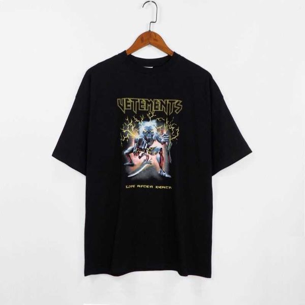 vetements electric animal print high street designer fashion short sleeve summer t-shirt loose men and women lovers tee, White;black
vetements electric animal print high street designer fashion short sleeve summer t-shirt loose men and women lovers tee, White;black