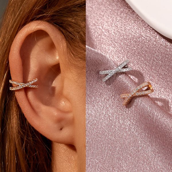 ear cuff punk metal zircon clip for women no pierced c shape geometric small cuff wrap cuff clips jewelry 230424, Silver
ear cuff punk metal zircon clip for women no pierced c shape geometric small cuff wrap cuff clips jewelry 230424, Silver