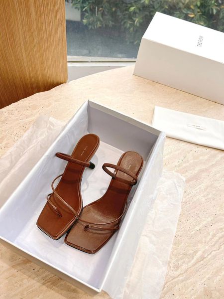 bow sandals designer rai leather sandals the row sandal luxury shoes high heel elegant straps kitten heels slippers slides square toe fashio, Black
bow sandals designer rai leather sandals the row sandal luxury shoes high heel elegant straps kitten heels slippers slides square toe fashio, Black
