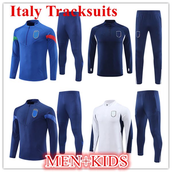 2023 italy tracksuit survetement long half zip jacket training suit soccer 2023 2024 italia man football tracksuits set sportswear, Gray
2023 italy tracksuit survetement long half zip jacket training suit soccer 2023 2024 italia man football tracksuits set sportswear, Gray