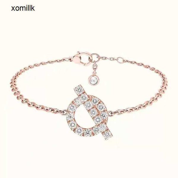 hermm designer necklace strands pig nose bracelet high version full diamond female live broadcast jewelry simple small clear wind zz17, Black
hermm designer necklace strands pig nose bracelet high version full diamond female live broadcast jewelry simple small clear wind zz17, Black