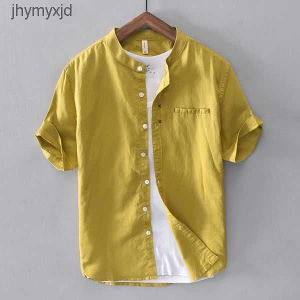 cotton linen shirt men solid short sleeve casual slim button down quality mandarin men's dress shirts camisa masculina 1 nhin, White;black
cotton linen shirt men solid short sleeve casual slim button down quality mandarin men's dress shirts camisa masculina 1 nhin, White;black