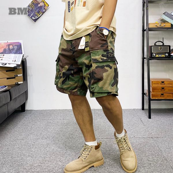 men's shorts summer harajuku multi pocket military camo cargo pants men's clothing japanese street clothing tactical casual pants, White;black
men's shorts summer harajuku multi pocket military camo cargo pants men's clothing japanese street clothing tactical casual pants, White;black