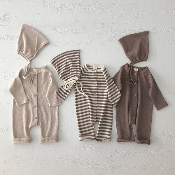 rompers milancel spring baby boys clothes striped baby rompers toddler jumpsuit with hat born cothes 230425, Blue
rompers milancel spring baby boys clothes striped baby rompers toddler jumpsuit with hat born cothes 230425, Blue