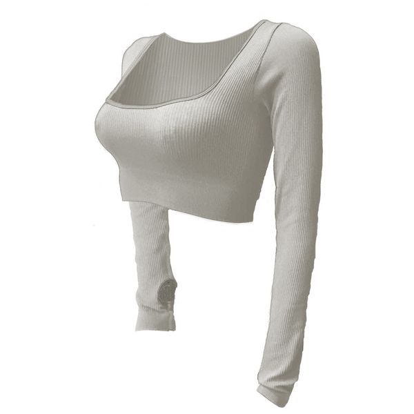 yoga clothes for women seamless knitting bra long sleeve high elastic tight sports running fitness top
yoga clothes for women seamless knitting bra long sleeve high elastic tight sports running fitness top