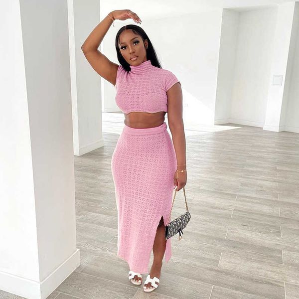 two piece dress fashion autumn two piece sets womens outifits short sleeve crop and midi skirt sets elegant pink bodycon matching sets j2304, White
two piece dress fashion autumn two piece sets womens outifits short sleeve crop and midi skirt sets elegant pink bodycon matching sets j2304, White