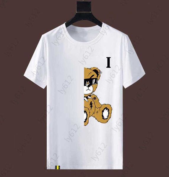 designer mens clothes spring summer white classic fashion casual three-dimensional brown bear pattern printing round neck cotton short slee, White;black
designer mens clothes spring summer white classic fashion casual three-dimensional brown bear pattern printing round neck cotton short slee, White;black