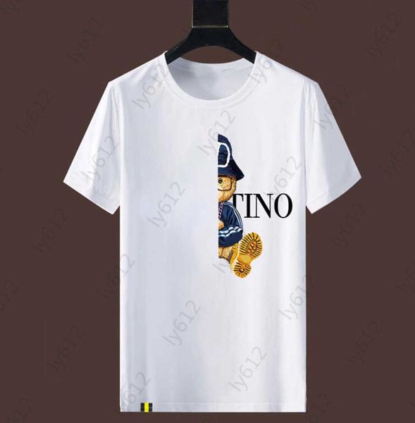 fashion summer white mens designer leisure luxury classic cartoon bear brand letter printing round neck breathable short sleeve male clothe, White;black
fashion summer white mens designer leisure luxury classic cartoon bear brand letter printing round neck breathable short sleeve male clothe, White;black