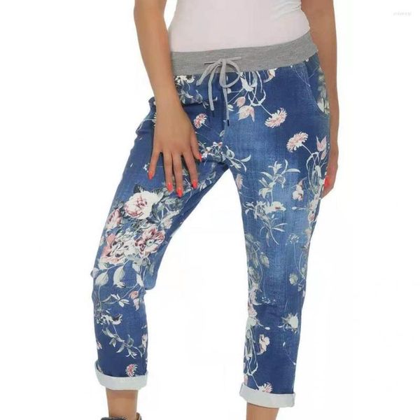 Women's Pants Summer Casual Loose Fashion Slim Women Denim Pencil Vintage Lace-up Cropped Trousers, Blue
Women's Pants Summer Casual Loose Fashion Slim Women Denim Pencil Vintage Lace-up Cropped Trousers, Blue