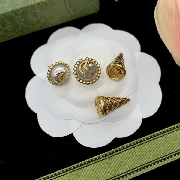 various vintage stud earrings luxury designer earring letters jewelry women 18k plated gold diamond valentine ladies wedding party jewelry g, Silver
various vintage stud earrings luxury designer earring letters jewelry women 18k plated gold diamond valentine ladies wedding party jewelry g, Silver