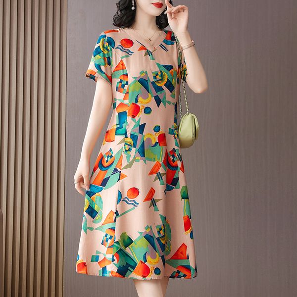 casual dresses summer dress for women cotton floral print dress vintage v-neck dresses women short sleeve dresses plus size 230425, Black;gray
casual dresses summer dress for women cotton floral print dress vintage v-neck dresses women short sleeve dresses plus size 230425, Black;gray