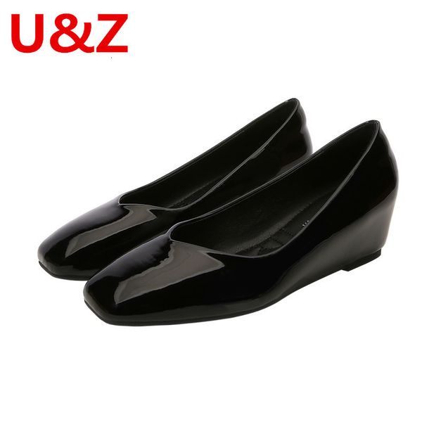 dress shoes sepatu wajib punya wanita kantor ujung persegi wedges nyaman hitamburgundykhaki dengan tinggi meningkat 4.5cm 230425, Black
dress shoes sepatu wajib punya wanita kantor ujung persegi wedges nyaman hitamburgundykhaki dengan tinggi meningkat 4.5cm 230425, Black