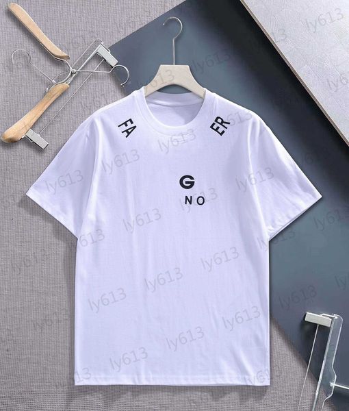 white designer mens summer classic brand letter logo print design drop shoulder round neck cotton short sleeve t-shirt male clothes 2 color, White;black
white designer mens summer classic brand letter logo print design drop shoulder round neck cotton short sleeve t-shirt male clothes 2 color, White;black
