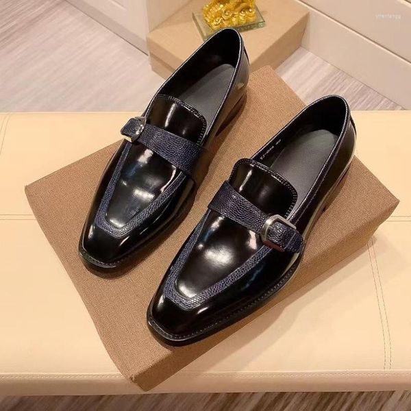 dress shoes men genuine leather glossy britain style for party wedding shows fashion pointed toe brogue shallow low he, Black
dress shoes men genuine leather glossy britain style for party wedding shows fashion pointed toe brogue shallow low he, Black