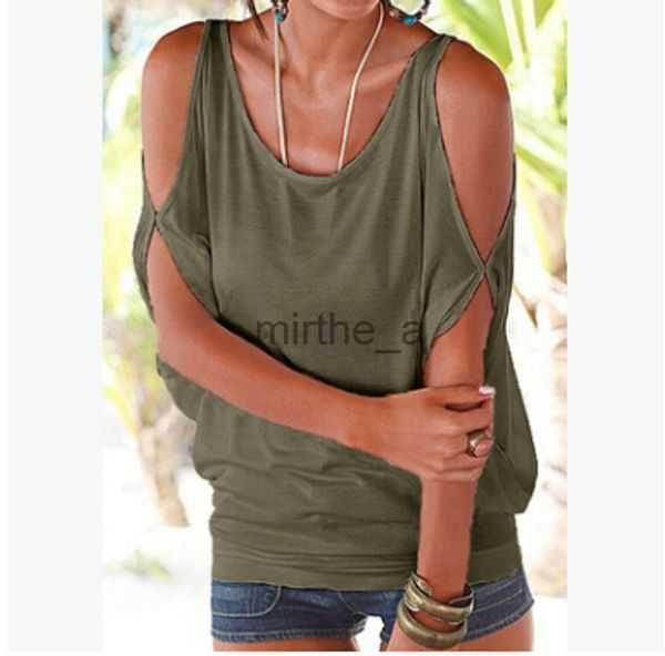 t-shirt casual women's tshirts summer women short sleeved loose candy color batwing open cold shoulder fashion clothing tees5r92, White
t-shirt casual women's tshirts summer women short sleeved loose candy color batwing open cold shoulder fashion clothing tees5r92, White