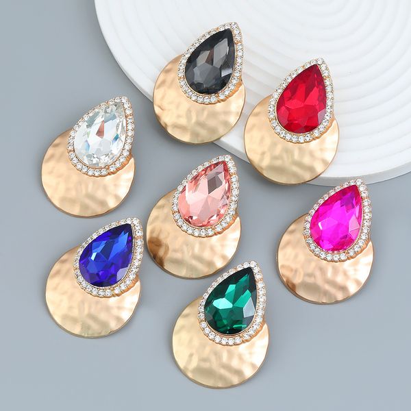 s3631 fashion jewelry colorful rhinestone water drop stud earrings for women elegant earrings, Golden;silver
s3631 fashion jewelry colorful rhinestone water drop stud earrings for women elegant earrings, Golden;silver