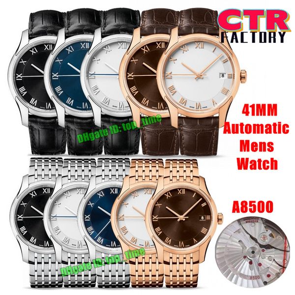 ctr factory watches ctrf 41mm deville 431.10.41.21.02.001 cal.8500 automatic mens watch white / black/ blue dial rose gold / stainless steel, Slivery;brown
ctr factory watches ctrf 41mm deville 431.10.41.21.02.001 cal.8500 automatic mens watch white / black/ blue dial rose gold / stainless steel, Slivery;brown