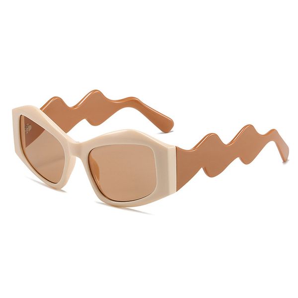 olick vintage polygon cat eye sunglasses women fashion irregular legs shades uv400 men brand designer double color sun glasses, White;black
olick vintage polygon cat eye sunglasses women fashion irregular legs shades uv400 men brand designer double color sun glasses, White;black