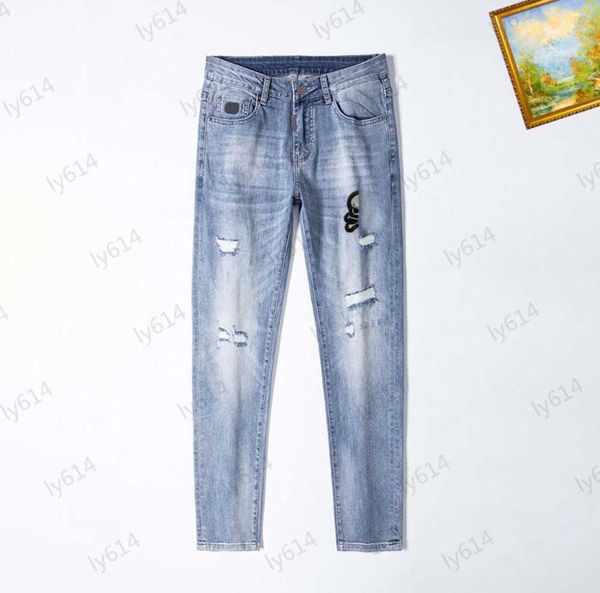 brand jeans irregular hole-breaking decoration simple designer casual joker jeans multi-pocket design fashion trend classic styles denim tro, Blue
brand jeans irregular hole-breaking decoration simple designer casual joker jeans multi-pocket design fashion trend classic styles denim tro, Blue
