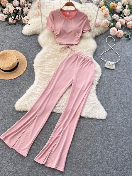 pants singreiny women backless casual tracksuits short slim t shirt+split long pants sets korean elastic sporty two pieces siuts, White
pants singreiny women backless casual tracksuits short slim t shirt+split long pants sets korean elastic sporty two pieces siuts, White