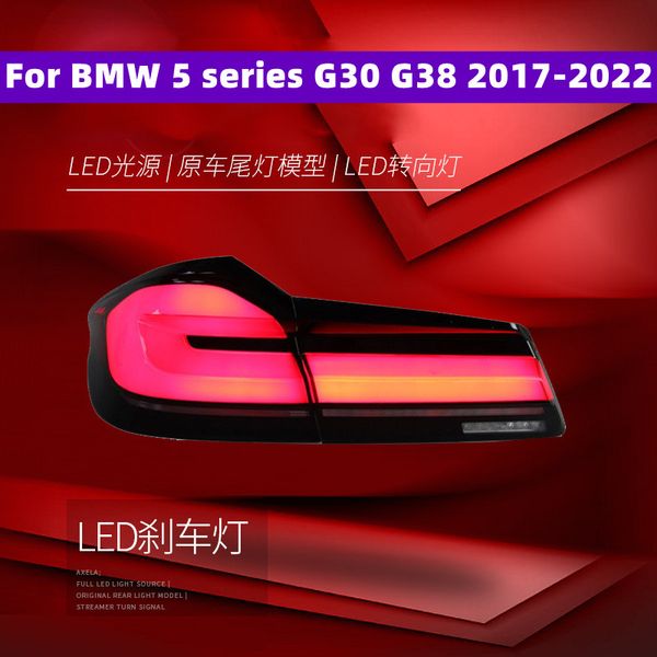 taillight for bmw 5 series g30 g38 20 17-20 22 lci car taillights led brake lights reverse turn signal rear lamp
taillight for bmw 5 series g30 g38 20 17-20 22 lci car taillights led brake lights reverse turn signal rear lamp