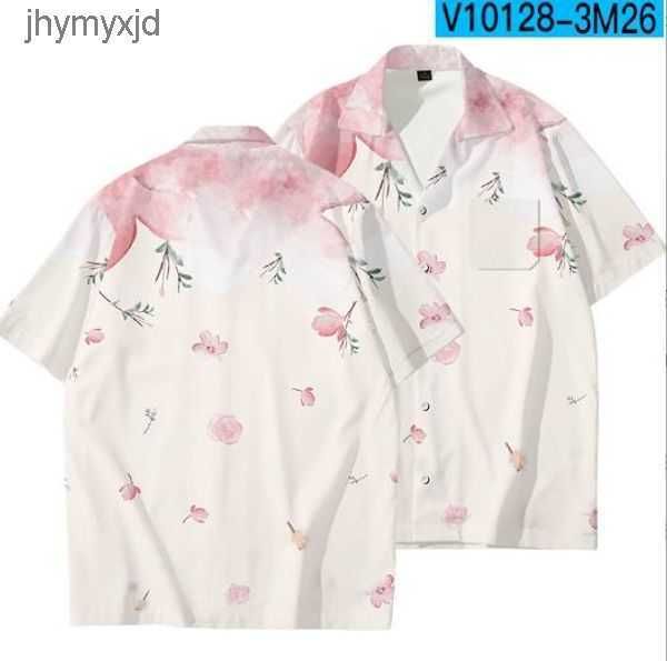 men flower printed short sleeve turn down collar shirt loose blouse summer hawaiian camisa 16 canb, White;black
men flower printed short sleeve turn down collar shirt loose blouse summer hawaiian camisa 16 canb, White;black