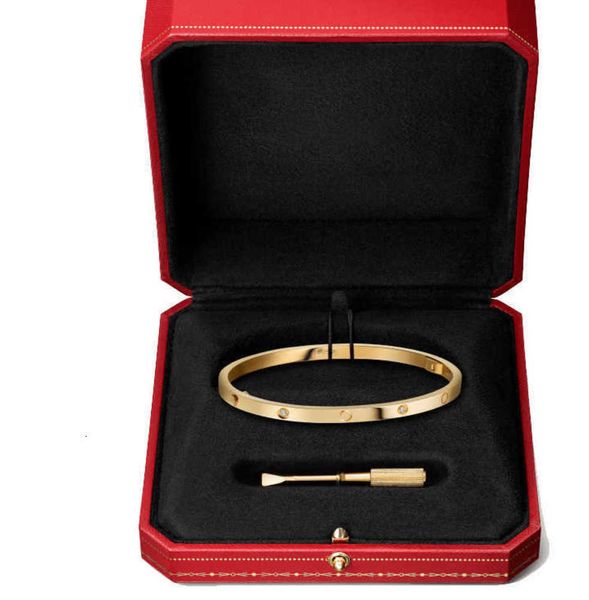 bangle thin love bracelet with screwdriver 6 diamonds s designer luxury jewelry womans 3.65mm rose gold platinum bracelets for women with bo, Black
bangle thin love bracelet with screwdriver 6 diamonds s designer luxury jewelry womans 3.65mm rose gold platinum bracelets for women with bo, Black