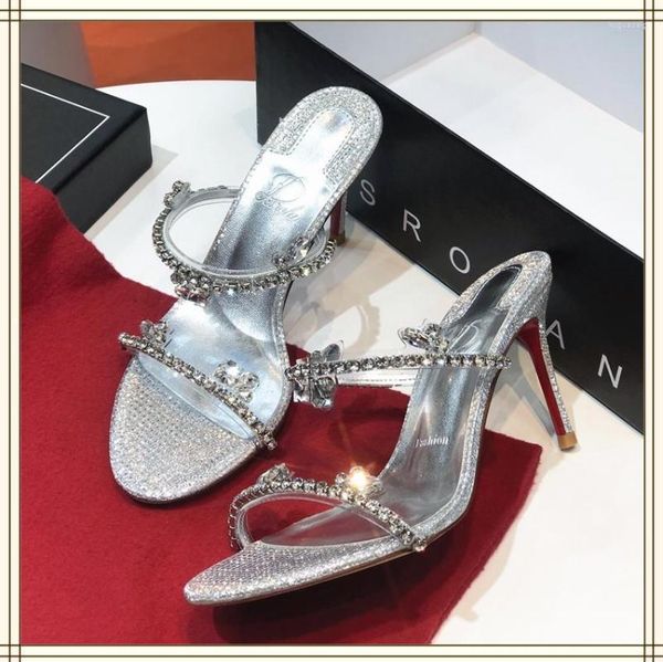 sandals women's summer 2023 rhinestone high-heeled female thin heel fairy style fashion silver crystal shoes, Black
sandals women's summer 2023 rhinestone high-heeled female thin heel fairy style fashion silver crystal shoes, Black
