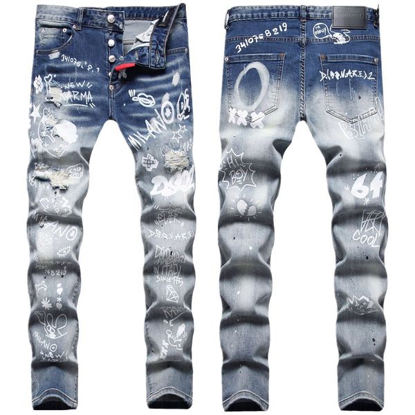 mens jeans stree dsquare mens luxury designer denim jeans d2 men denim jeans dsquare embroidery pants fashion holes trousers mens clothing d, Blue
mens jeans stree dsquare mens luxury designer denim jeans d2 men denim jeans dsquare embroidery pants fashion holes trousers mens clothing d, Blue