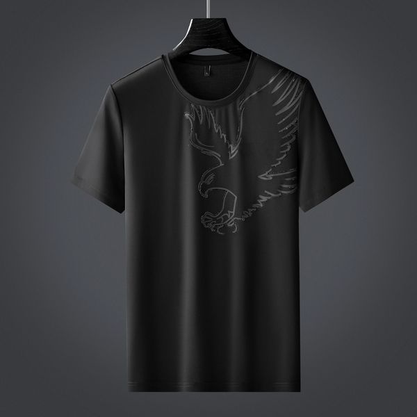 men's t-shirts european high-end eagle diamond printed round neck t-shirt for men summer fashion personality casual short-sleeved men 2, White;black
men's t-shirts european high-end eagle diamond printed round neck t-shirt for men summer fashion personality casual short-sleeved men 2, White;black