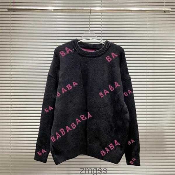 woman man for designer knit sweater crow neck womens fashion letter black long sleeve clothes pullover oversized blue 20ss 6tmg
woman man for designer knit sweater crow neck womens fashion letter black long sleeve clothes pullover oversized blue 20ss 6tmg