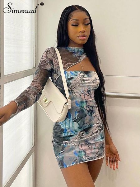 dresses simenual inclined shoulder cleavage print mini dress fashion follow out oneck bodycon outfits office streetwear female cloth, Black;gray
dresses simenual inclined shoulder cleavage print mini dress fashion follow out oneck bodycon outfits office streetwear female cloth, Black;gray