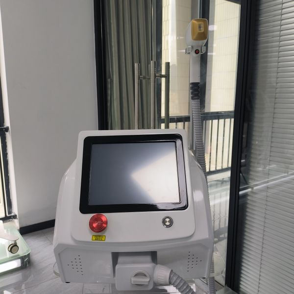 808nm diode laser hair remover machine professional permanent painless skin rejuvenation 3 wavelength, Black
808nm diode laser hair remover machine professional permanent painless skin rejuvenation 3 wavelength, Black