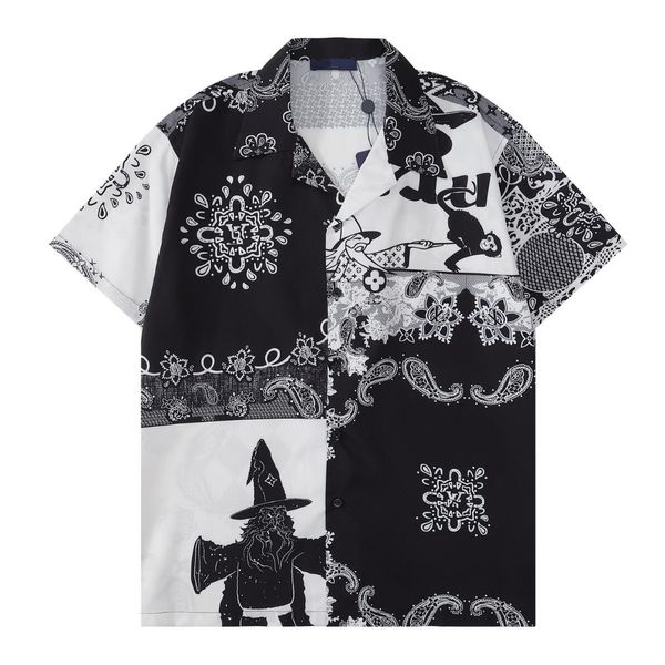 men slim shirts spring summer v neck short sleeve casual prue cotton elegant black print single breasted, White;black
men slim shirts spring summer v neck short sleeve casual prue cotton elegant black print single breasted, White;black
