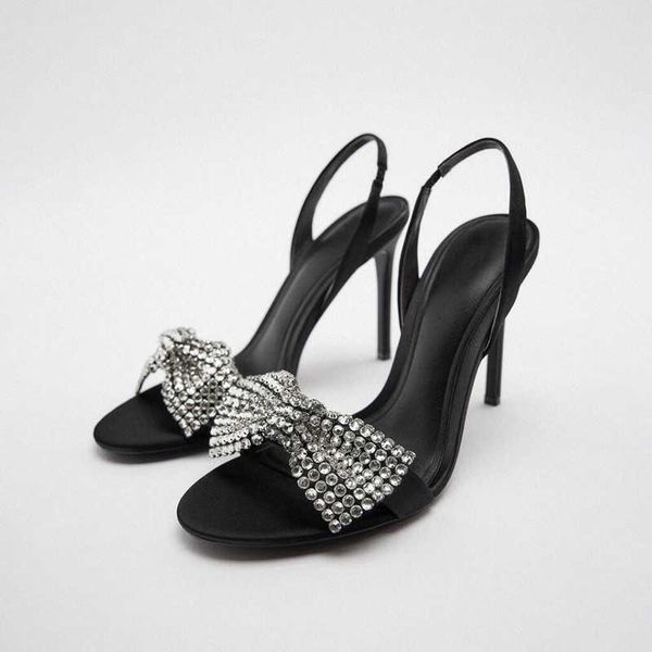 sandals bow high heeled women autumn black slingback heels luxury rhinestones wedding pumps plus size shoes 230406
sandals bow high heeled women autumn black slingback heels luxury rhinestones wedding pumps plus size shoes 230406