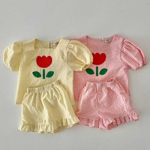 clothing sets summer baby girls clothing set flowers toddler ruffle tee and shorts 2pcs girls suits ruffle tee set baby girl plaid clothes s, White
clothing sets summer baby girls clothing set flowers toddler ruffle tee and shorts 2pcs girls suits ruffle tee set baby girl plaid clothes s, White