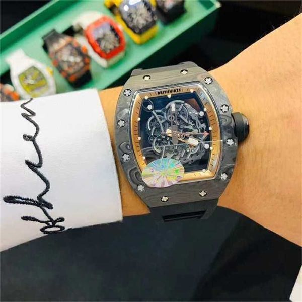 milles watch black technology carbon fiber large dial men's watch bucket type automatic mechanical watch cool trend fashion luminous wa, Slivery;golden
milles watch black technology carbon fiber large dial men's watch bucket type automatic mechanical watch cool trend fashion luminous wa, Slivery;golden
