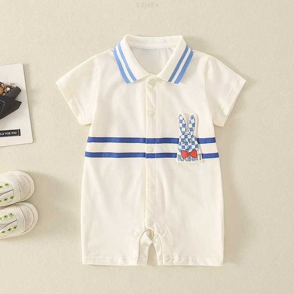 clothing sets baby bodysuit summer thin cartoon rabbit newborn cotton cute full moon lapel outwear, White
clothing sets baby bodysuit summer thin cartoon rabbit newborn cotton cute full moon lapel outwear, White