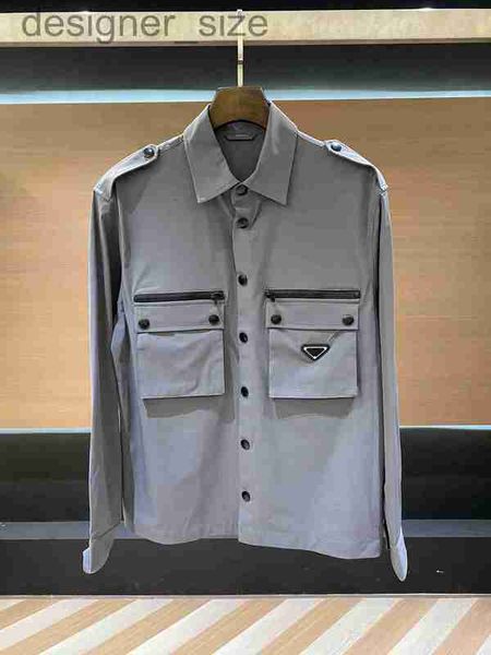 men's jackets designersring and autumn mens cargo jacket fashion ocket stitching single breasted design stretch material luxury brand d, Black;brown
men's jackets designersring and autumn mens cargo jacket fashion ocket stitching single breasted design stretch material luxury brand d, Black;brown